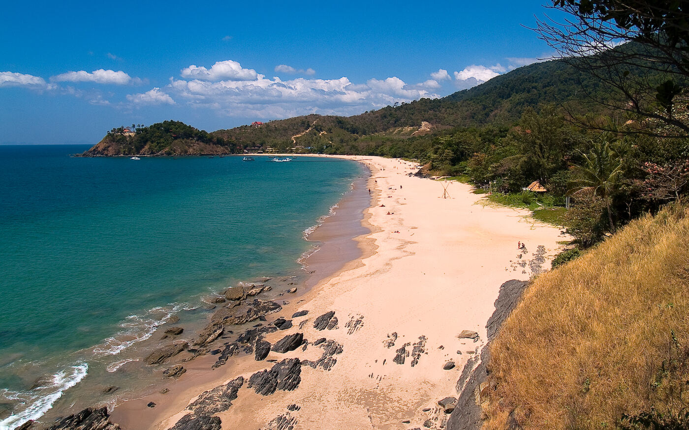 Quiet beach at Koh Lanta